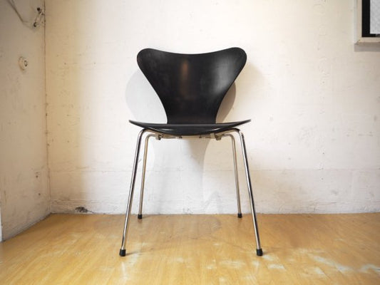 フリッツ ハンセン Fritz Hansen 正規品 セブンチェア SEVEN ラッカー 2005年 ブラック アルネ・ヤコブセン ★