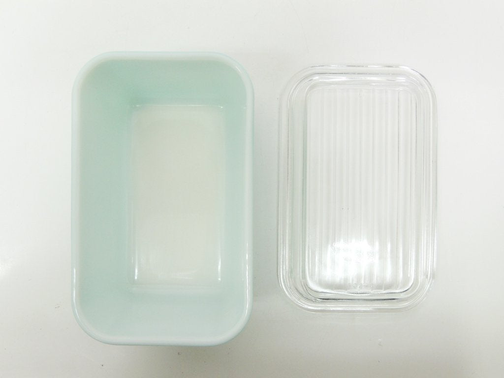 オールドパイレックス old PYREX リフリッジレーター ターコイズ Mサイズ 60'sビンテージ ●