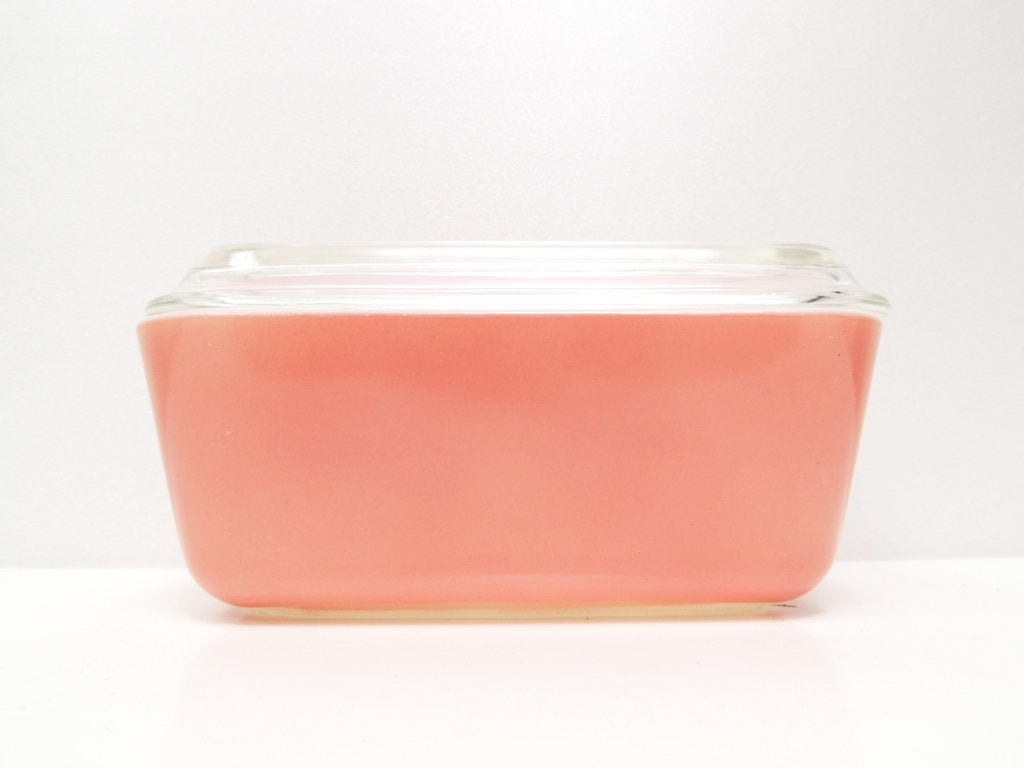 オールドパイレックス old PYREX リフリッジレーター ピンク Mサイズ 60'sビンテージ ●