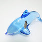ドーム フランス Daum France クリスタル ドルフィン オブジェ Crystal Dolphin Sculpture ブルー 
 ●