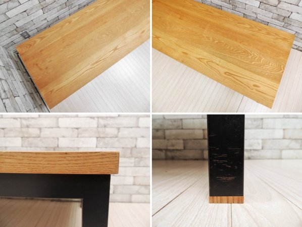 ノートファニチャー NAUT.furniture アトリエ ローテーブル Atelier low table センターテーブル タモ無垢材 サイズカスタムオーダー 参考価格7万円以上 ●