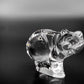 ドーム フランス Daum France クリスタル オブジェ 小熊 Crystal Sculpture Bear クリア ●