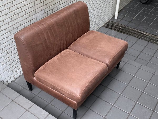 ノットアンティークス Knot antiques グレス ソファ GRESS SOFA ２シーター Sサイズ アームレス カカオ CRASH GATE取扱い ■