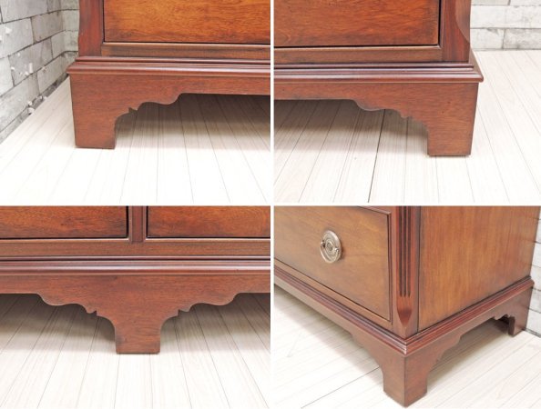 イーセンアーレン Ethan Allen ニューポート Newport エリオットダブルドレッサー Elliot Double Dresser チェスト マホガニー ●