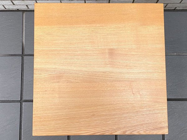 無印良品 MUJI タモ無垢材 サイドテーブル ナイトテーブル ナチュラル シンプル ■