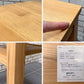 無印良品 MUJI タモ無垢材 サイドテーブル ナイトテーブル ナチュラル シンプル ■