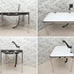 USMモジュラーファニチャー USMハラーテーブル アドバンス Haller table advance +スクリーンアーム+リンクチェーン 美品 B ●