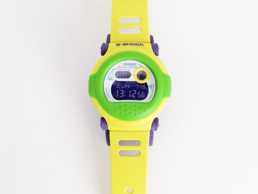 カシオ CASIO 腕時計 G-SHOCK Gショック G-001HC Hyper Colors ハイパーカラーズ ジェイソン モデル 復刻 取扱い説明書付き 生産終了品 ●