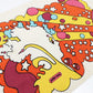 Mohawk ピーター・マックス Peter max ピローケース 枕カバー サイケデリック柄 70'sビンテージ アメリカ製 ポップアート ●