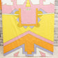 Mohawk ピーター・マックス Peter max ベッドカバー マットレスカバー シングルサイズ サイケデリック柄 70'sビンテージ アメリカ製 ポップアート ●