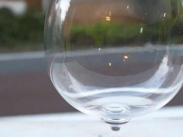 木下宝 玉付きステムグラス ワイングラス 現代作家 ■