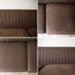 クラッシュゲート CRASH GATE ノットアンティークス Knot antiques グレス 2シーターソファ GRESS 2p SOFA 左肘タイプ レザーテックス カカオ色 カフェスタイル ◇