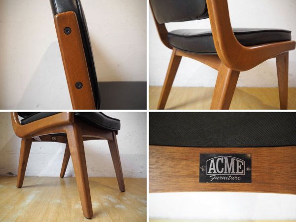 アクメファニチャー ACME Furniture シエラ SIERRA CHAIR ダイニング チェア ビニールレザー 定価：24,200円 ★