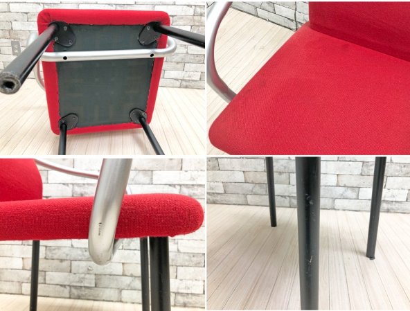 ノール Knoll マンダリンチェア mandarin chair ダイニングチェア エットーレ・ソットサス ポストモダン イタリア 定価 ￥93,500- ●