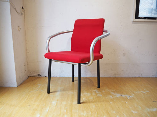 ノル Knoll ノール マンダリンチェア mandarin chair ダイニングチェア エットーレ・ソットサス ポストモダン イタリア 定価 ￥93,500- ★