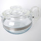 オールドパイレックス OLD PYREX コーニング社 Corning フレームウェア FLAMEWARE 8446 ティーポット 6cup ガラス　1952年～1979年頃 ●