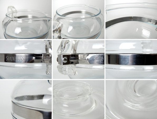 オールドパイレックス OLD PYREX コーニング社 Corning フレームウェア FLAMEWARE 8446 ティーポット 6cup ガラス　1952年～1979年頃 ●