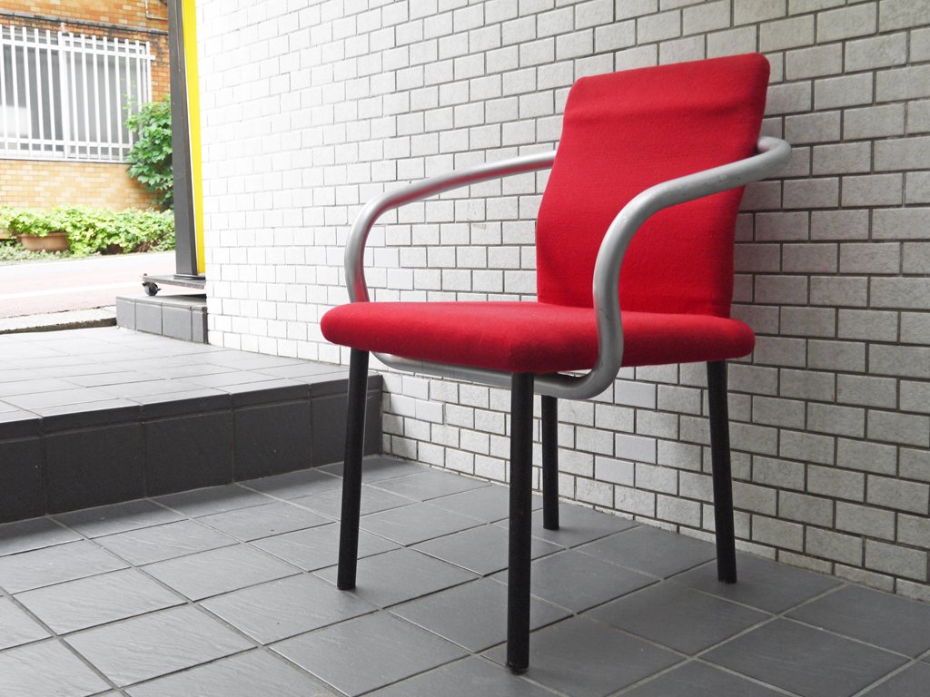 ノル Knoll ノール マンダリンチェア mandarin chair ダイニングチェア エットーレ・ソットサス ポストモダン イタリア 定価 ￥93,500- ■