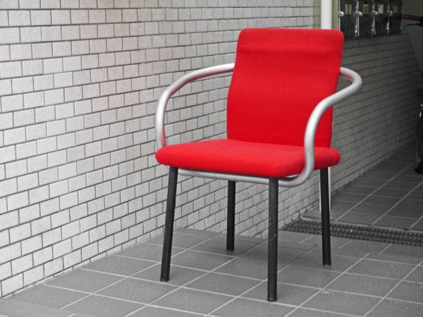 ノル Knoll ノール マンダリンチェア mandarin chair ダイニングチェア エットーレ・ソットサス ポストモダン イタリア 定価 ￥93,500- ■