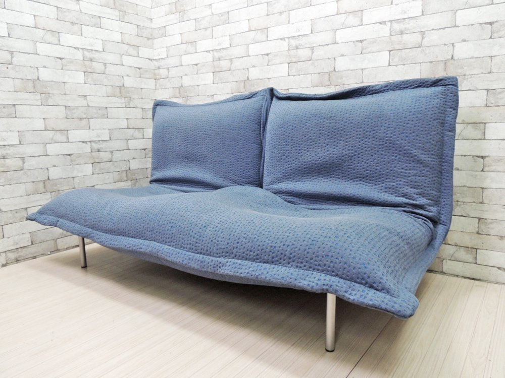 リーンロゼ ligneroset カラン CALIN 2人掛けソファ タイプ? カバーリング ファブリックシート 無段階リクライニング スチールレッグ パスカル・ムールグ ●