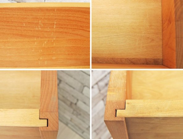 モモナチュラル MOMO natural コモシェルフ COMO SHELF S アルダー材 ナチュラル ●