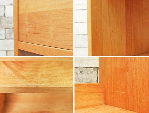 モモナチュラル MOMO natural コモシェルフ COMO SHELF S アルダー材 ナチュラル ●