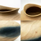 盛永省治 Shoji.M × アウリコ AULICO ウッドボウル WOOD BOWL 藍染め UNITED ARROWS&SONS限定 現代作家 ●