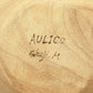 盛永省治 Shoji.M × アウリコ AULICO ウッドボウル WOOD BOWL 藍染め UNITED ARROWS&SONS限定 現代作家 ●