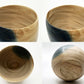 盛永省治 Shoji.M × アウリコ AULICO ウッドボウル WOOD BOWL 藍染め UNITED ARROWS&SONS限定 現代作家 ●