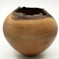 盛永省治 Shoji.M ウッドベース WOOD VASE 木の器 山桜 現代作家 ●