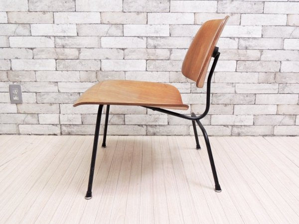 ハーマンミラー HermanMiller イームズ Eames LCM 50s プライウッド ダイニングチェア ウォールナット材 ミッドセンチュリー ●