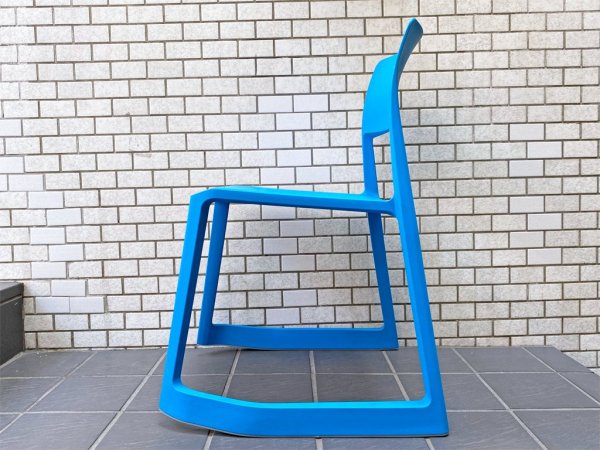 ヴィトラ Vitra ティプトン Tipton スタッキングチェア チルト機能 ロッキングチェア グレイシャーブルー A ■