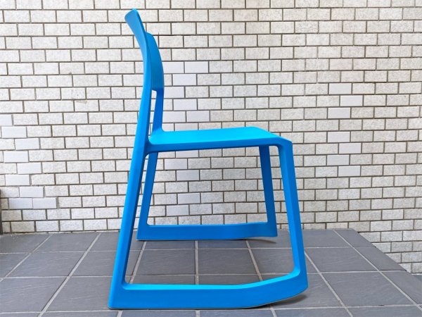 ヴィトラ Vitra ティプトン Tipton スタッキングチェア チルト機能 ロッキングチェア グレイシャーブルー A ■