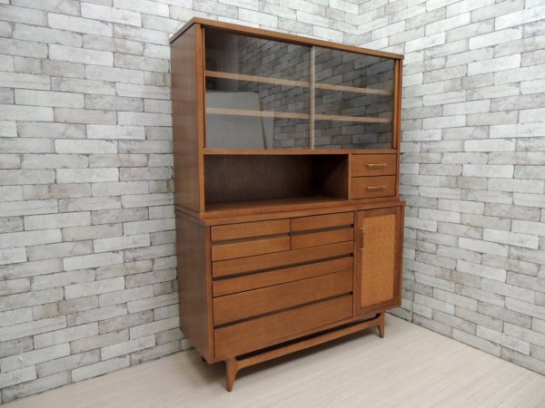 アクメ ファニチャー ACME Furniture ブルックスキャビネット BROOKS CABINET アメリカンビンテージスタイル カップボード 食器棚 ●