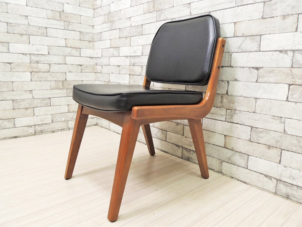 アクメファニチャー ACME Furniture シエラチェア SIERRA CHAIR ダイニングチェア ビニールレザーシート ブラック アメリカンビンテージスタイル ●