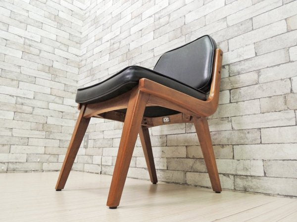 アクメファニチャー ACME Furniture シエラチェア SIERRA CHAIR ダイニングチェア ビニールレザーシート ブラック アメリカンビンテージスタイル ●