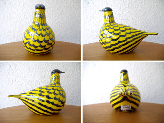 イッタラ バード iittala Bird イエロー グロース Yellow Grouse 2013 Keltariekko オイバ・トイッカ Oiva Toikka フィンランド製 ◇