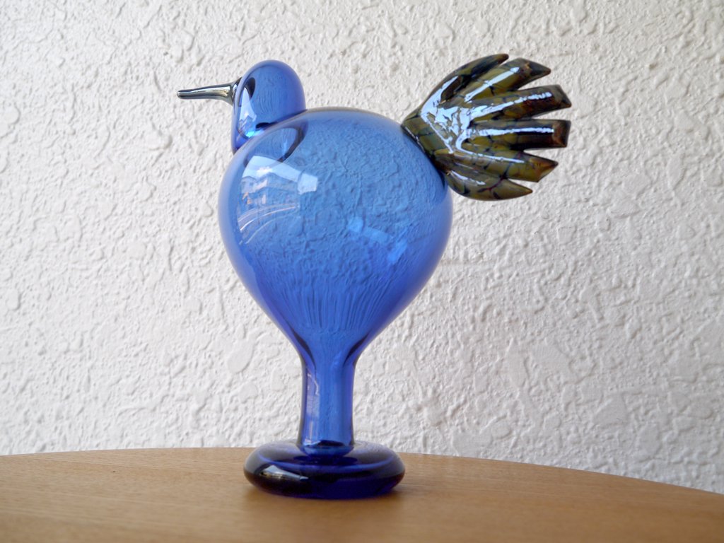 イッタラ バード iittala Bird メノー Meno スコープ Scope 500個限定 ウルトラマリンブルー 2019 オイバ・トイッカ Oiva Toikka フィンランド製 ◇