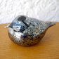 イッタラ バード iittala Bird スモールゴールドクレスト Small Goldcrest ブラック×ラスター 2004 オイバ・トイッカ Oiva Toikka フィンランド製 ◇