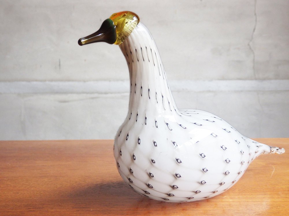 イッタラ iittala イッタラバード Alaska Loon オイバ・トイッカ Oiva Toikka Finn Fest 500個限定 ホワイト 2009 ♪