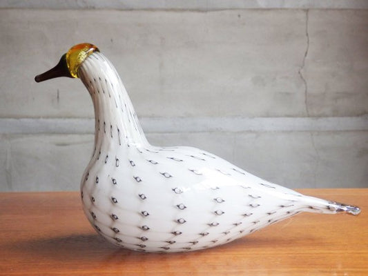 イッタラ iittala イッタラバード Alaska Loon オイバ・トイッカ Oiva Toikka Finn Fest 500個限定 ホワイト 2009 ♪