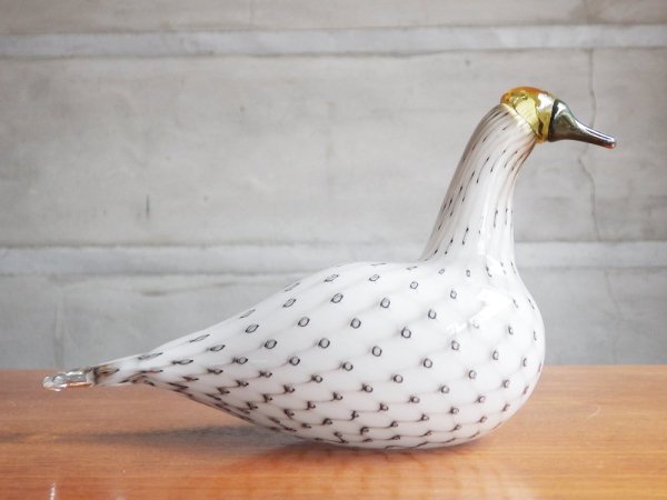 イッタラ iittala イッタラバード Alaska Loon オイバ・トイッカ Oiva Toikka Finn Fest 500個限定 ホワイト 2009 ♪