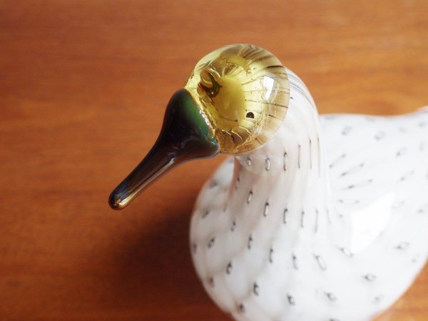 イッタラ iittala イッタラバード Alaska Loon オイバ・トイッカ Oiva Toikka Finn Fest 500個限定 ホワイト 2009 ♪