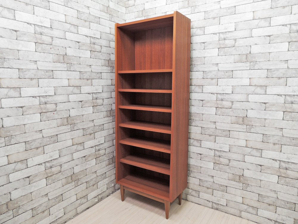 エスエーシーワークス SAC WORKS ブックシェルフ BOOK SHELF チーク材 北欧スタイル ●