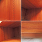 エスエーシーワークス SAC WORKS ブックシェルフ BOOK SHELF チーク材 北欧スタイル ●