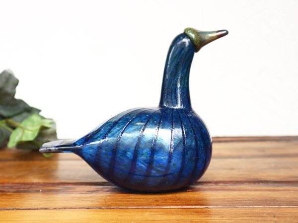 イッタラ iittala イッタラバード Birds by Toikka ダイバー Diver ブルー 1991-97年 オイバ・トイッカ Oiva Toikka 北欧雑貨 ◎