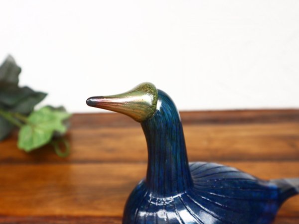 イッタラ iittala イッタラバード Birds by Toikka ダイバー Diver ブルー 1991-97年 オイバ・トイッカ Oiva Toikka 北欧雑貨 ◎