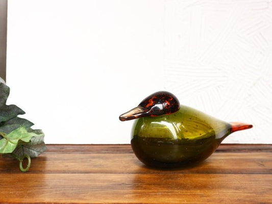 イッタラ iittala イッタラバード Birds by Toikka グラスエイダー Grass Eider グリーン 2010年 オイバ・トイッカ Oiva Toikka 北欧雑貨 ◎