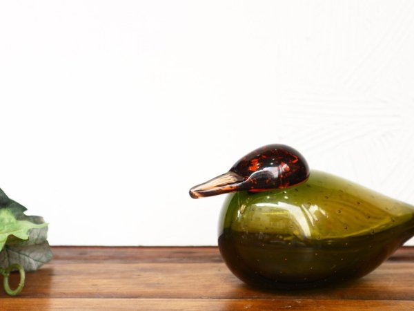 イッタラ iittala イッタラバード Birds by Toikka グラスエイダー Grass Eider グリーン 2010年 オイバ・トイッカ Oiva Toikka 北欧雑貨 ◎