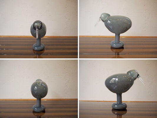 イッタラ iittala バード Bird ロッキー キーウィ Rocky Kiwi グレー オイバトイッカ Oiva Toikka 2004年 ★